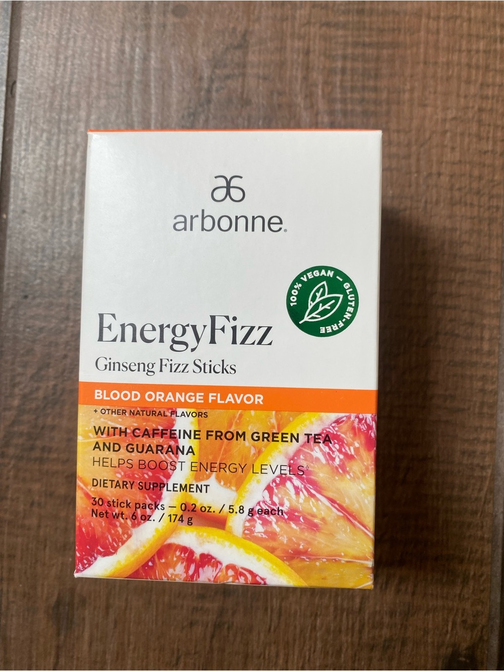 Arbonne EnergyFizz Blood Orange-NWT